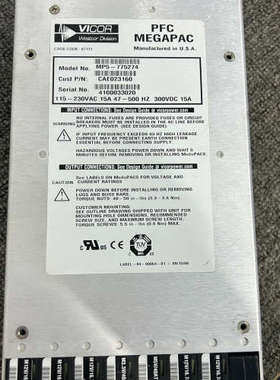 VICOR PFC MEGAPAC MP5-775274 电议价