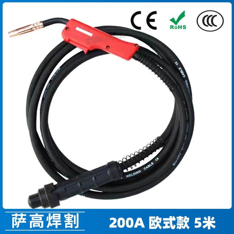欧式200AMIG二保焊枪导电嘴