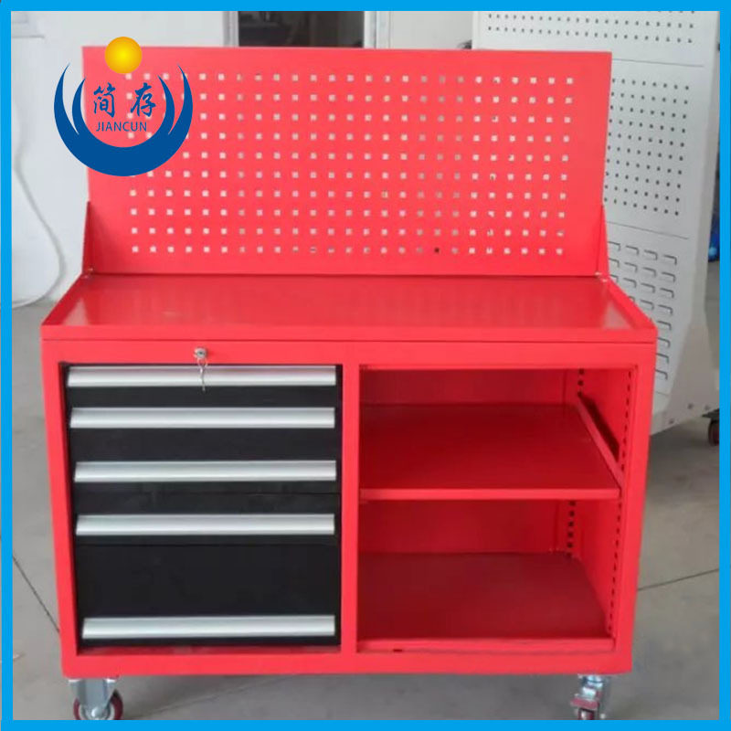 橡木绿防静电桌面工具柜