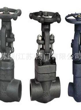 苏纽承插焊锻钢闸阀Z61Y-160_A105内螺纹高压锻钢闸阀