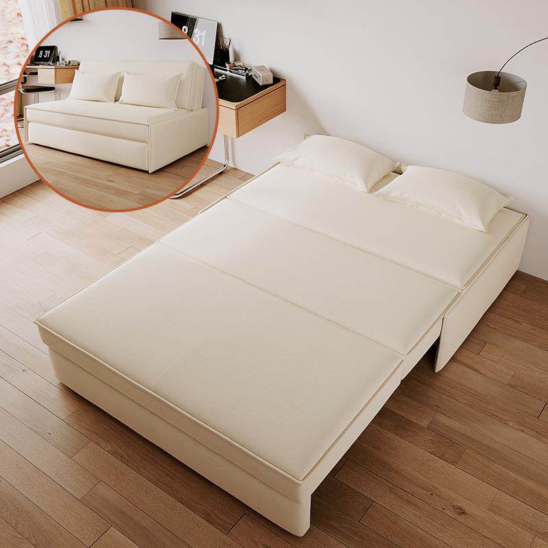 书房储物沙发床两用小户型奶油风卧室衣帽间折叠沙发床2026新款