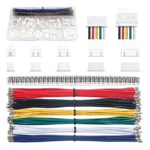 420件2.54JXH连接器套件23456针外壳母公头连接器插头22AWG预压线