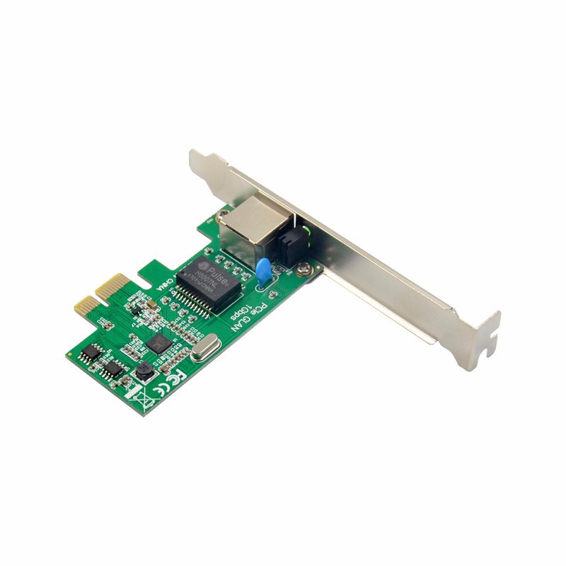 集成千兆以太网控制器 千兆单铜缆网卡1000M RTL8168E PCI-E X1