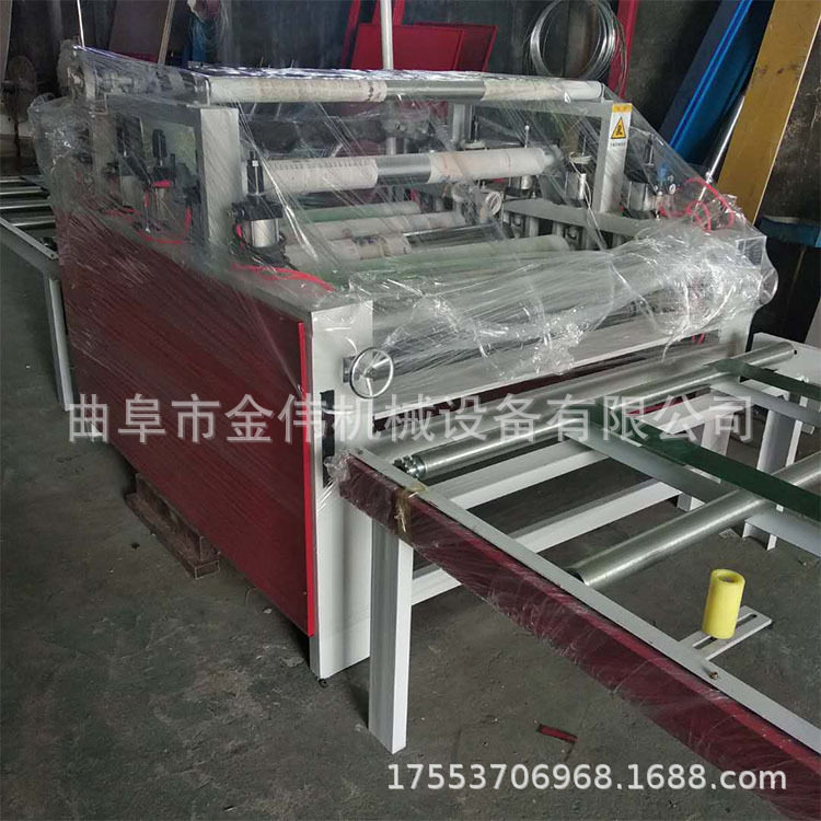 全铝板加热网纹辊涂胶机数控变频