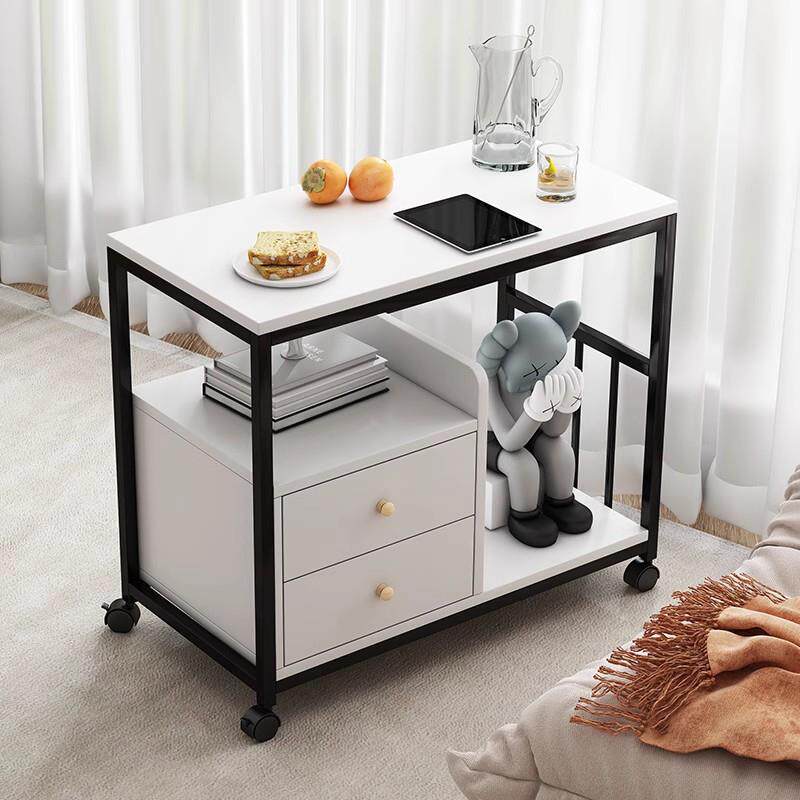 可移动茶台一体烧水客厅沙发边柜小户型家用创意茶车阳台极简茶桌