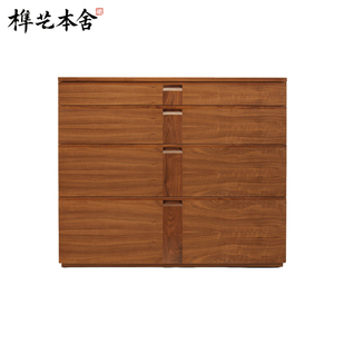 榫艺本舍/意式极简轻奢艺术设计 plainjane bureau 客厅储物斗柜