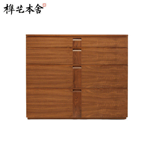 榫艺本舍意式极简轻奢斗柜