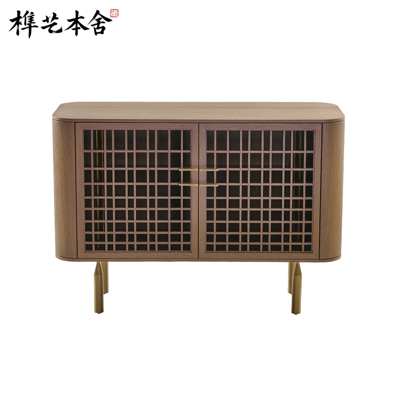 榫艺本舍/北欧创意艺术设计师设计轻奢Rain Small Console 餐边柜