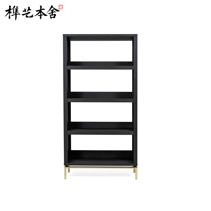 榫艺本舍/北欧极简设计客厅储物 PIMLICO /皮姆利科书房展示书架