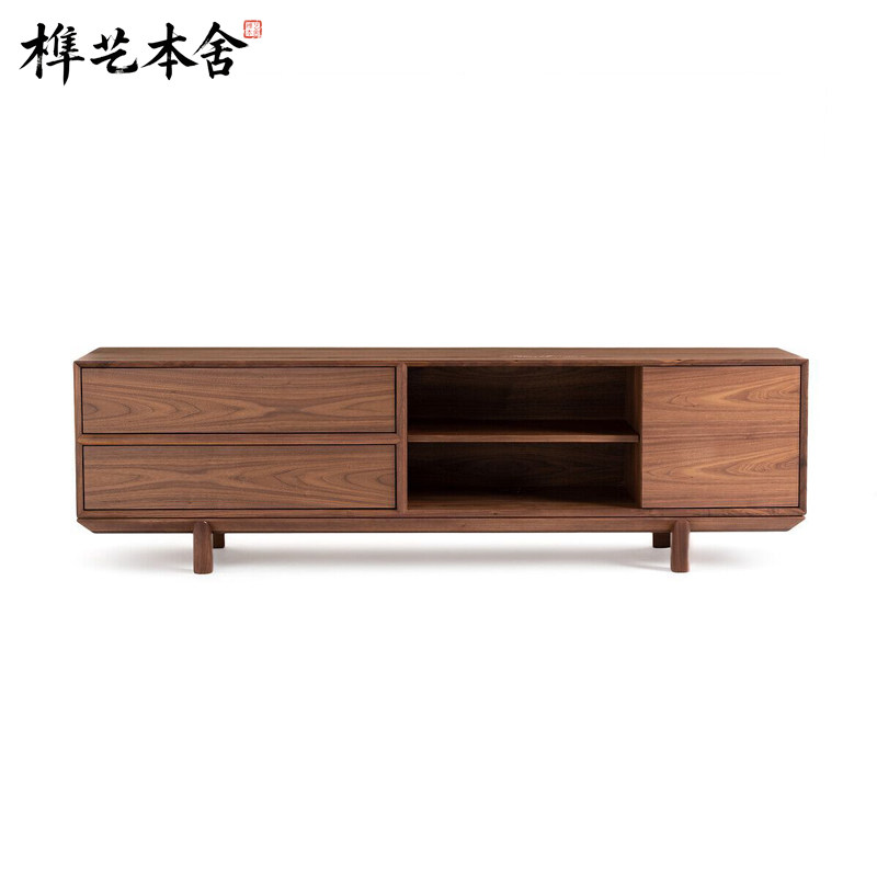 意式极简设计师设计轻奢电视柜