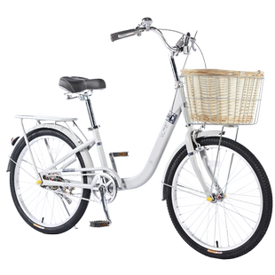 美国牧马人自行车女式20寸22寸淑女学生通勤复古轻便城市休闲单车