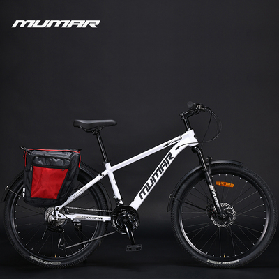 牧马人山地车自行车带货架