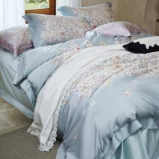 2024新款东帝兴100支天丝棉数码印花四件套轻奢床上用品高端床品