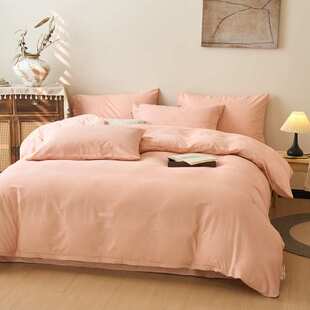 2025新款全棉纯棉原棉磨毛回暖被套床单床笠款床上用品四件套