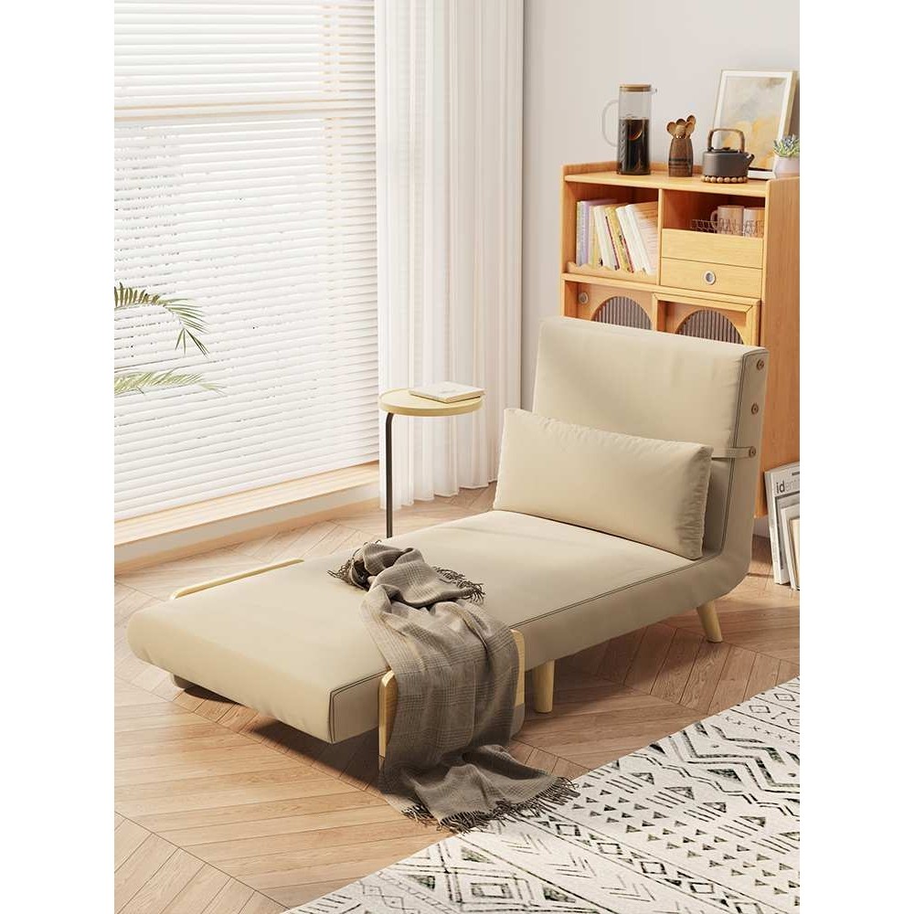 牧欣沙发床折叠两用单人日式布艺小户型客厅折叠床午睡可爱网红款