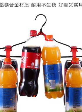 衣架铝合金衣撑超强承o重60克太空铝材质纯黑色款衣橱阳台晒衣撑