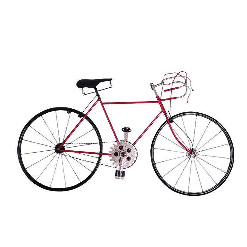 复古怀旧铁艺自行车墙面壁挂店铺网咖酒吧K墙上墙面创意个性装饰