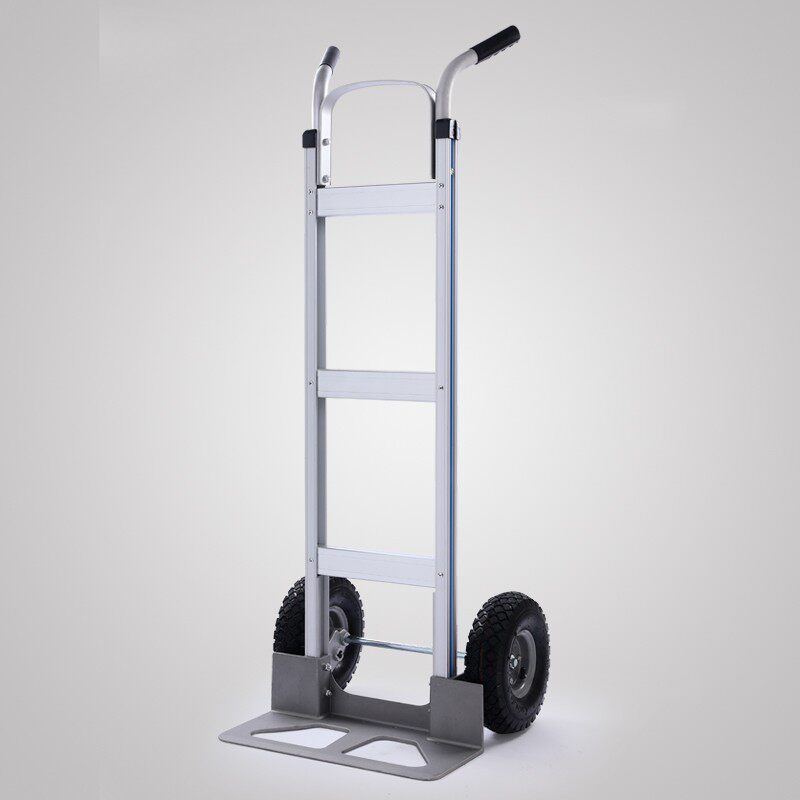 铝合金加厚老虎车手推车两轮拉y货车手动搬运车载重王小推车货仓