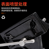 木工桌钳夹 快速台Q虎钳操作台桌虎钳夹 工作台固定架夹台钳外夹式