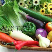 橱柜 特惠仿真蔬菜水果模型套装 店铺 饰 早教 摆设 橱窗样I品装