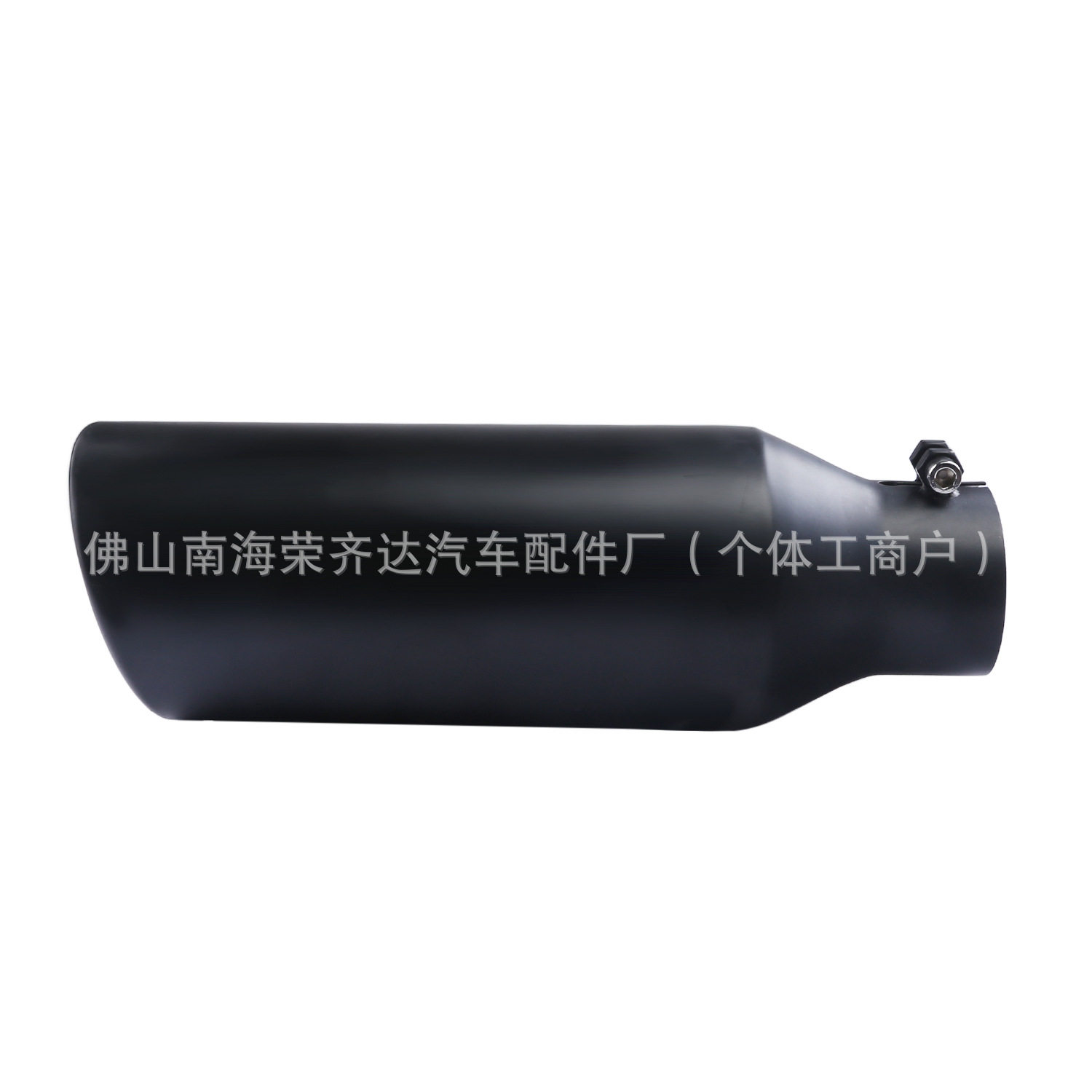 单层卷边斜口尾套3英寸76转127皮卡车尾喉消声器不锈钢排气管改装