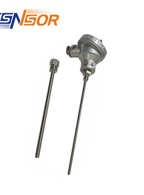 EYC套管型热电阻PT100 RT1系列  管径9.5MM 套管螺纹管长可选购