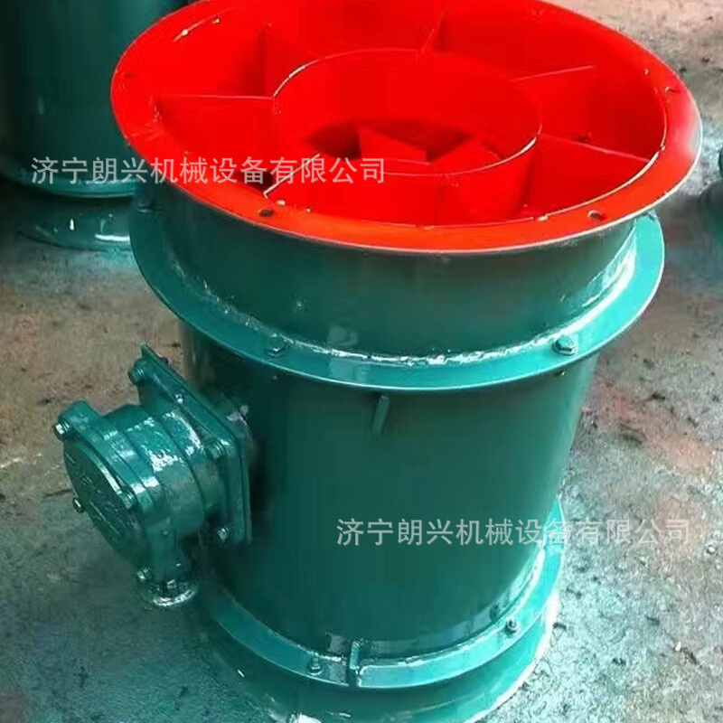 FBY-5.5轴流风机 矿用隔爆型压入式对旋轴流局部通风机 YBT通风机