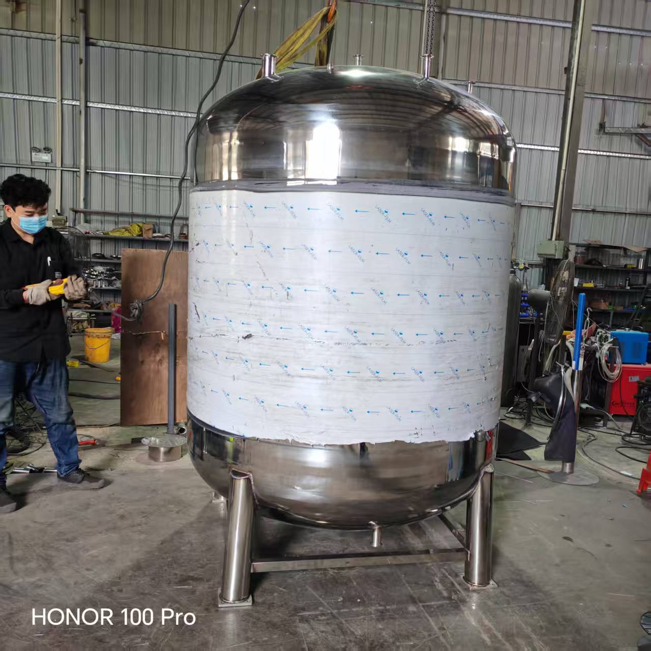 不锈钢立式工业大型拌料烘干机