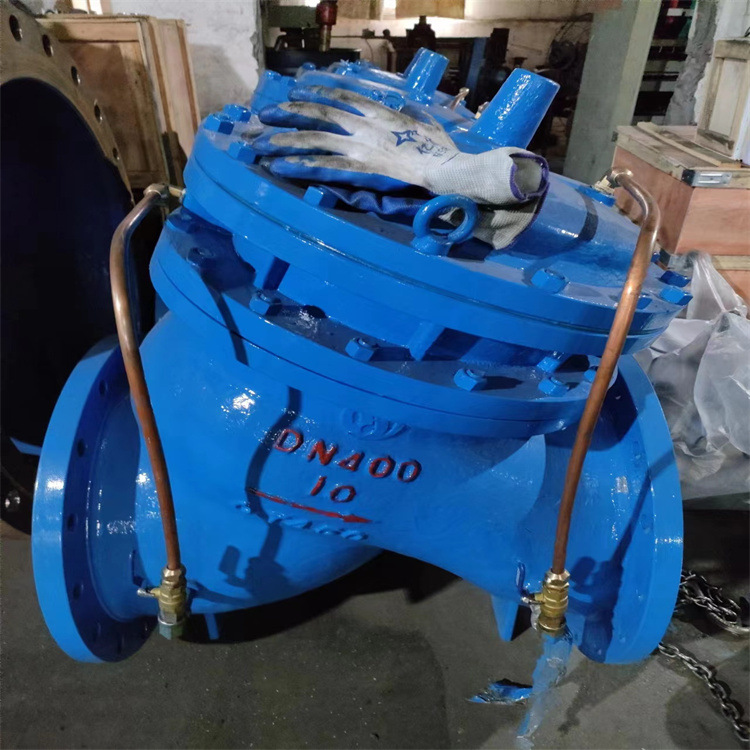 JD745H-100C DN250高压法兰水力控制阀 多功能水泵控制阀