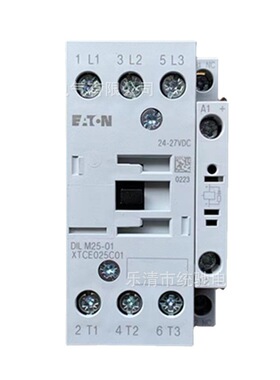 EATON/伊顿 DILM25-01(RDC24)接触器式继电器XTCE025C01TD