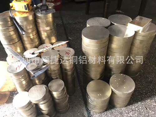 QAL9-4国标连铸铝青铜棒 车加工耐磨高硬度铝青铜套中厚铝青铜板