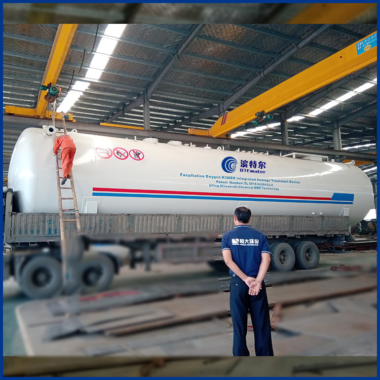 500T/D乡镇污水处理MBR一体化生活污水处理设备采用MBR膜