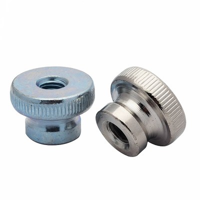 速发0B8G6镀锌滚花高头滚母手拧螺母螺花螺母高头滚花母M4M5M6M8M