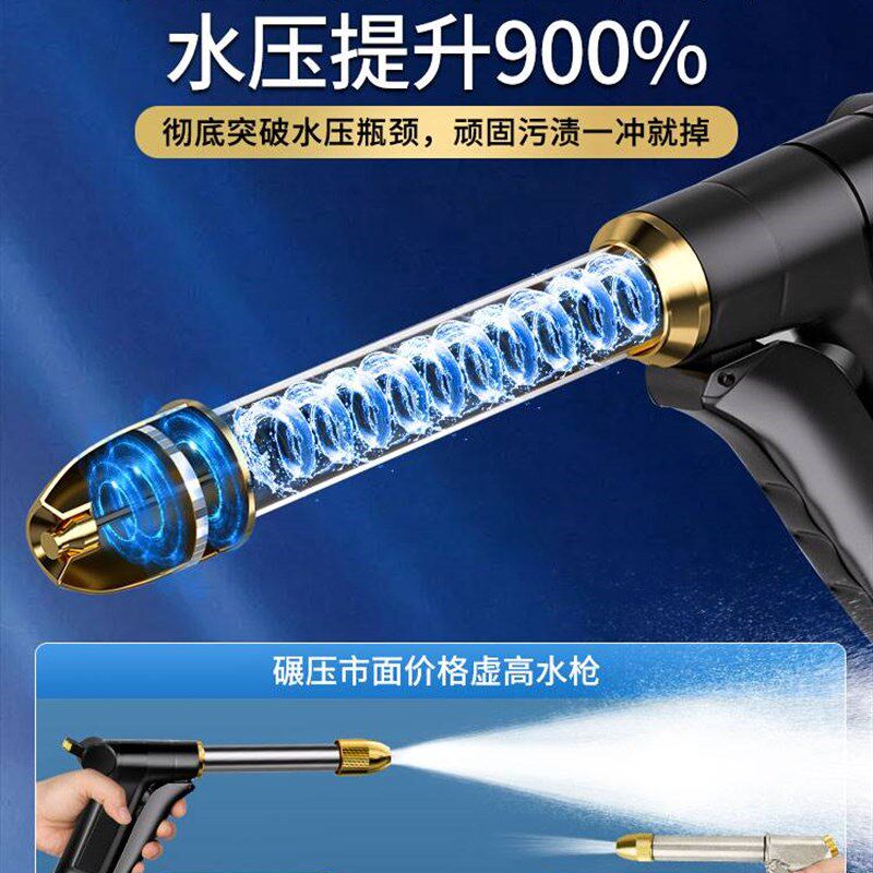速发洗车水枪高压家洗喷头冲洗地清台化妆室水管软管自来水面用神