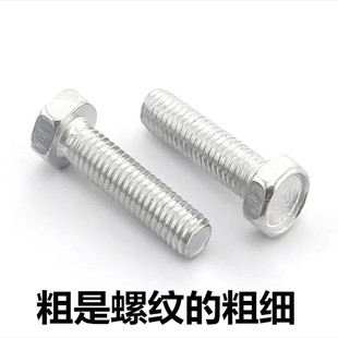 速发M6M0M10M12外六角螺丝螺栓4.8级螺钉螺柱2820040556070