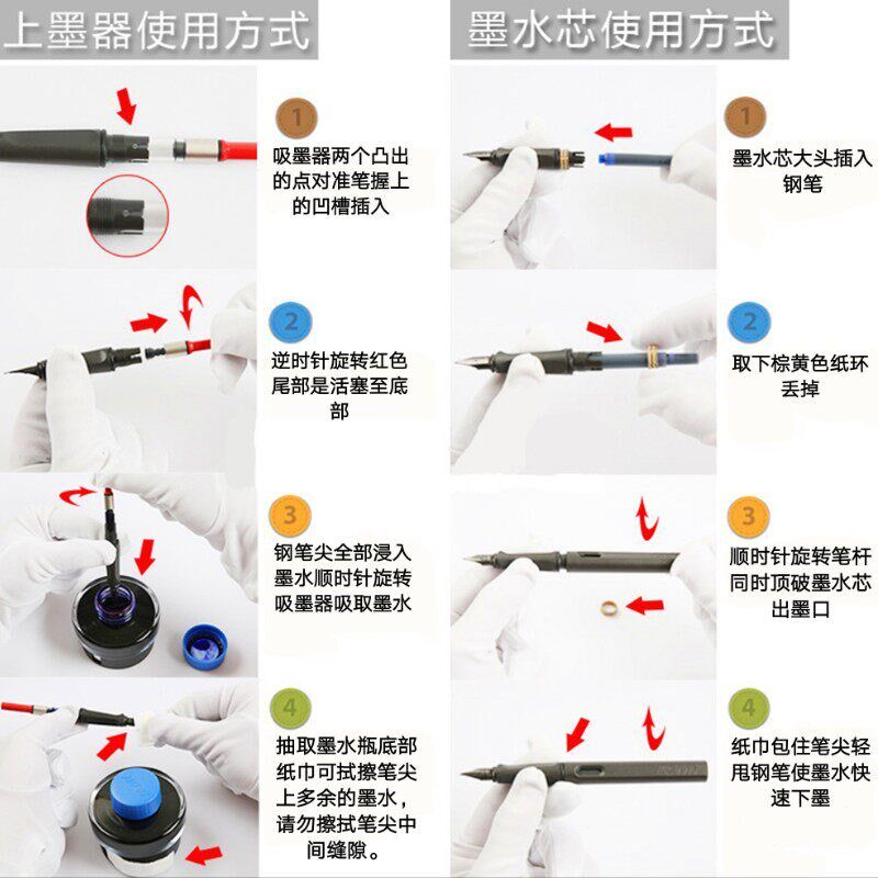 速发德国LY凌美钢笔上墨器吸墨器通用恒星Z28