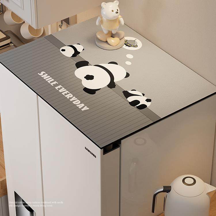 速发双开门冰箱顶防尘防水防油盖洗0机2衣25新款能轻奢家高用档垫