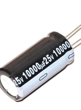 电解电容 25V/10000UF 体积18*35 铝电解电容 (5祇)