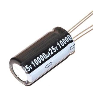 电解电容 25V/10000UF 体积18*35 铝电解电容 (5祇)
