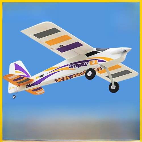 FMS 魔鬼V4新版 1220mm翼展入门级遥控模型固定翼飞机 新手练习机