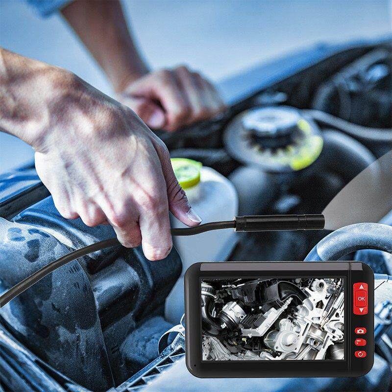 4.3寸带屏高清内窥镜摄像头管道汽修工业内窥镜即插即用内部检测