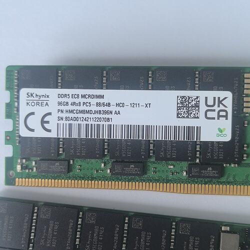 {议价}SK海力士 DDR5 EC8 MCRDIMM 96GB 4R