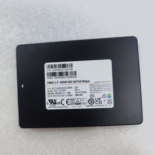 {议价}SAMSUNG/三星PM883 960G 240G固态硬盘