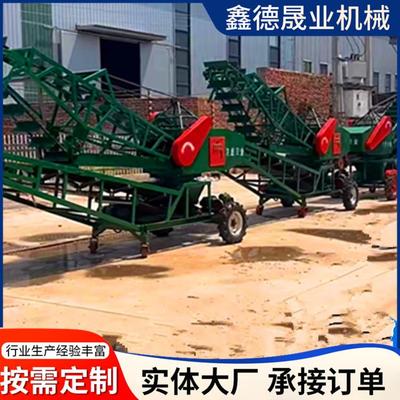 多功能转向扒谷机移动式双链条扒谷机刮板式扒粮机