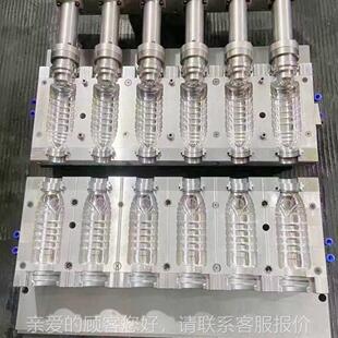 全自动全伺服高速塑机 E952T 吹瓶P一出六机矿泉水瓶 6腔料吹塑机
