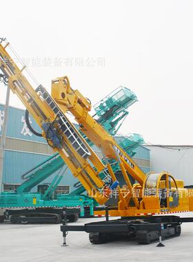 隧道钻机履带钻升孔单臂高钻举88全液压锚杆钻机护孔坡修堤引锚固