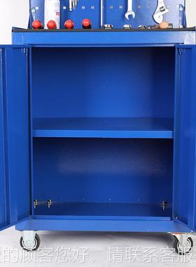 制铁皮工具多功能移动汽保两门手车推车车间工具汽柜修定工60*40