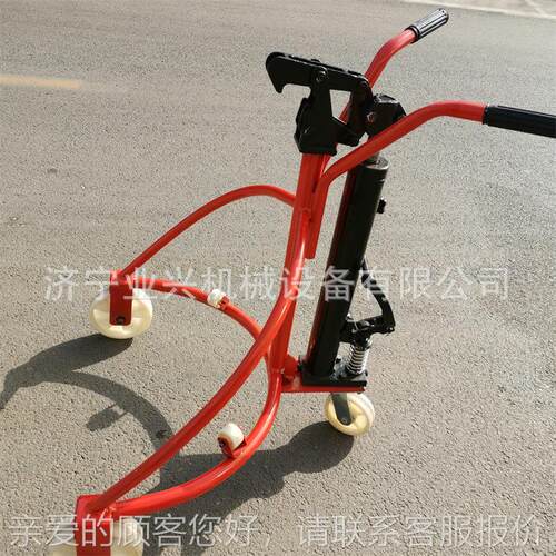 液桶压油手拉车 机械旋转式运车 20K搬G多功能圆桶COYA液压倒0料