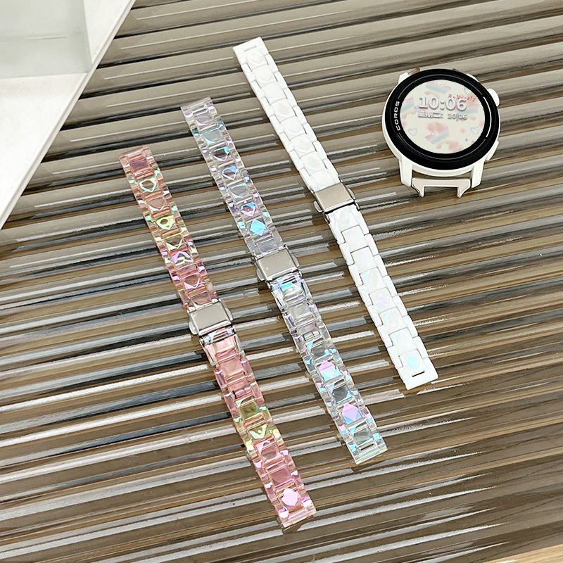 适用高驰corospace3表带三珠pace2/apex2PC镭射2pro小众替换腕带