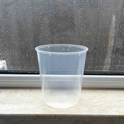 一次性透明塑料调漆杯油漆桶加大加厚透明塑料桶透明花盆大容量